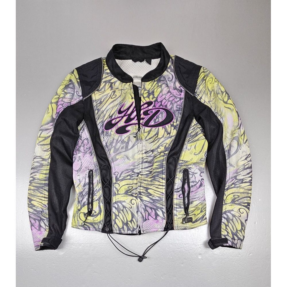 Harley Davidson‎ Motorcycle Jacket Womens Small. Padded Mesh Riding 97417-14VW